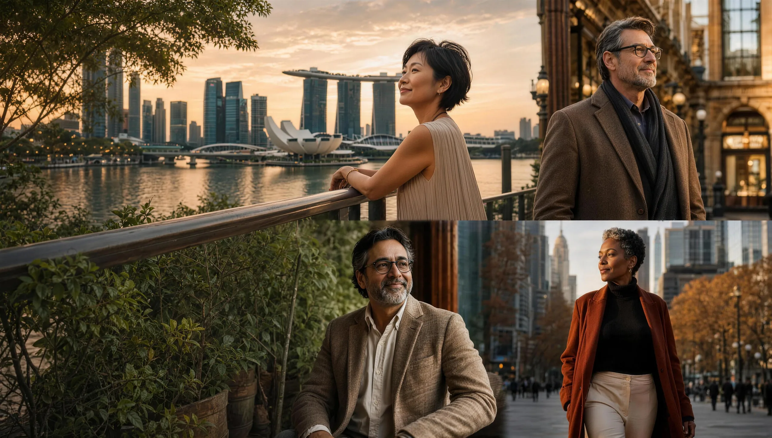 Successful professionals around the world
