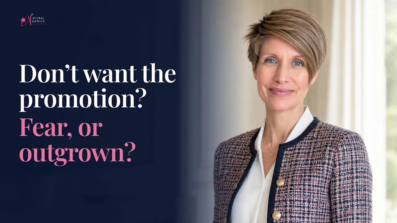 Anji Hallewell, The Self-Authored Career episode 3: Don't Want the Promotion Everyone Expects You to Take? Here's What It Really Means